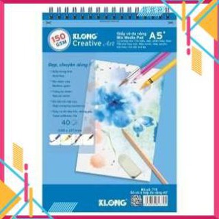Vở Vẽ KLONG A5 MS 770