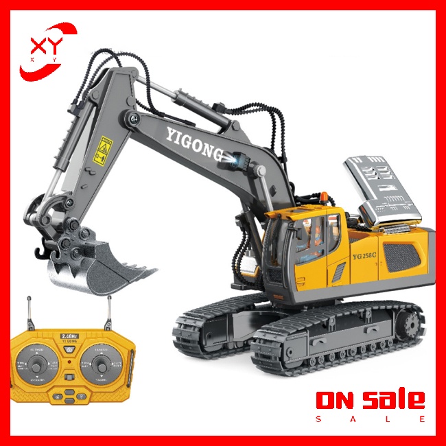 Xe Xúc Đất Đồ Chơi Điều Khiển Từ Xa Cho Bé