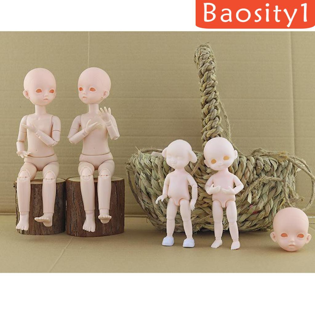 [Baosity1] Thân Búp Bê Toàn Thân Tự Sơn Có Khớp Nối OB28cm 1 / 6