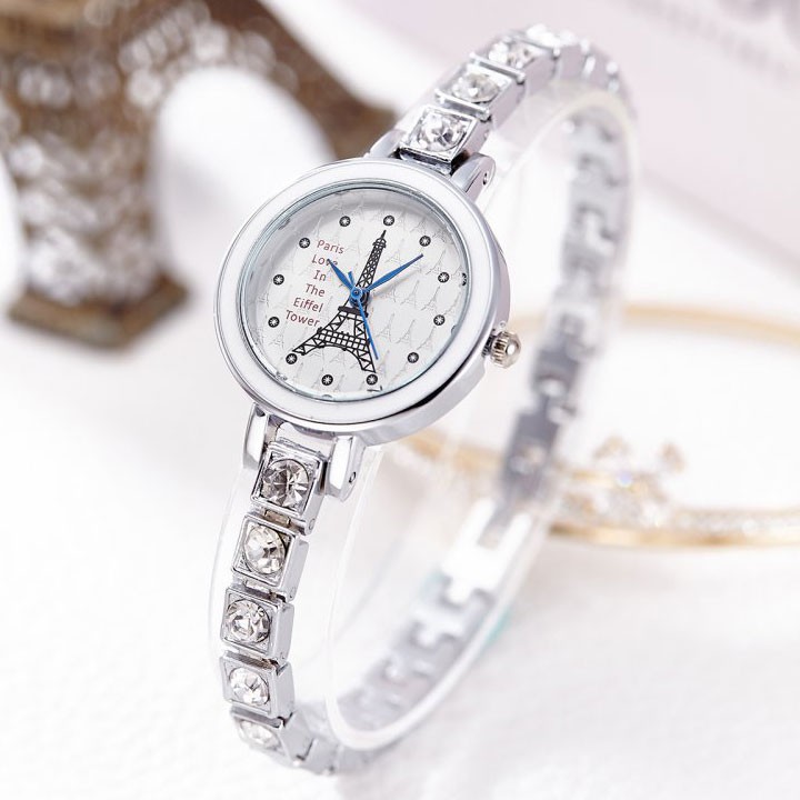 Đồng hồ nữ JW dây hợp kim thời trang SP718 (Nhiều màu)