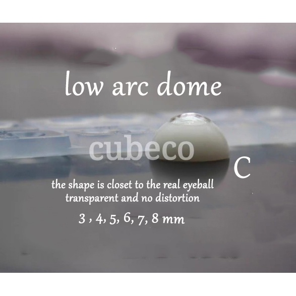 Khuôn cầu mắt nhiều mẫu cover eyeball custom doll bjd making resin casting silicone mold
