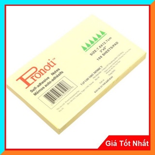 Giấy Nhắc Việc - Giấy Note Pronoti 3x5 (100 tờ/tập - Độ Bám Dính Cao,Không Bong Tróc Khi Gỡ
