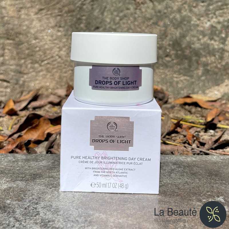 The Body Shop Drops Of Light™ Pure Healthy Brightening Day Cream - Kem Dưỡng Ban Ngà100