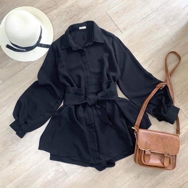 SET ÁO SƠMI CỘT EO QUẦN SHORT (ẢNH THẬT CUỐI) | BigBuy360 - bigbuy360.vn