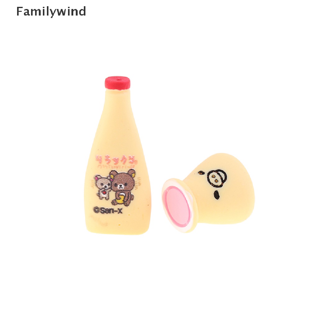 Set 6 Mô Hình Bánh Pudding Mini Tỉ Lệ 1: 12 Trang Trí Nhà Búp Bê