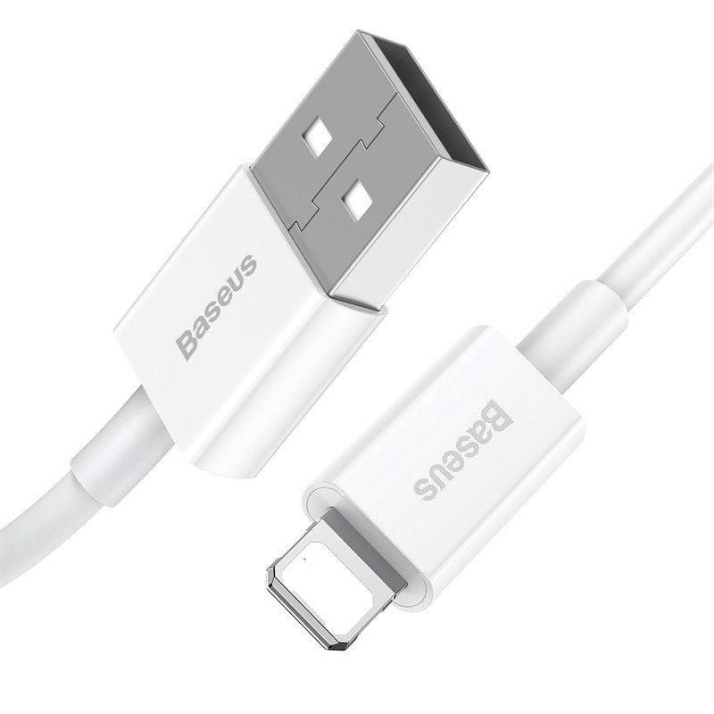 Cáp Sạc Baseus Superior Series Fast Charging Data Cable cho 7/8/X/12/13 Series (2.4A,480Mbps,Fast charge,ABS/TPE )