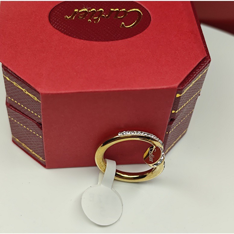 Hàng Mới Về Nhẫn Kim Cương Vàng Hồng Thời Trang Năm 2021