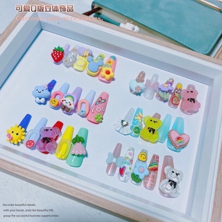 Set 25 charm tròn gắn móng , charm trang trí móng