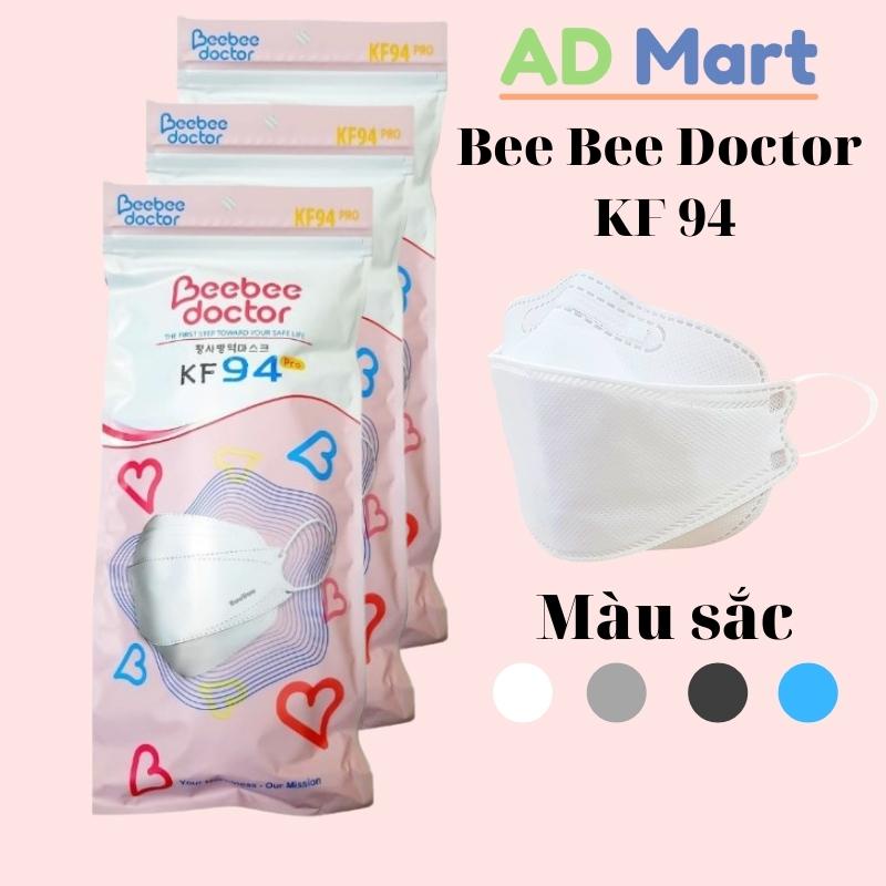 [Túi 10 chiếc] Khẩu Trang KF94 Bee Bee 4D Mask 4 Lớp Kháng Khuẩn Xuất Hàn Quốc