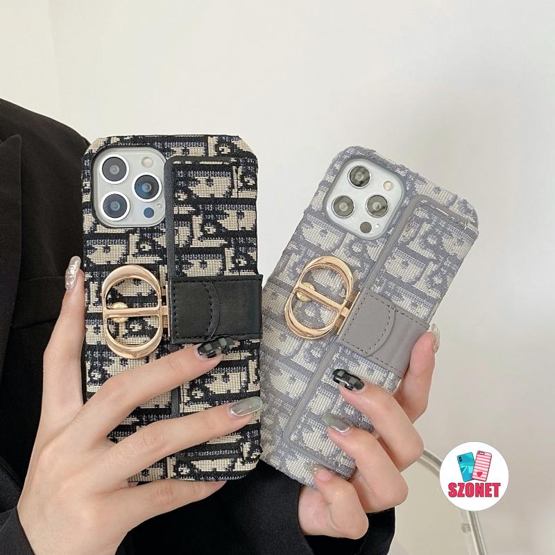 Ốp Điện Thoại Chống Sốc Có Ngăn Đựng Thẻ Cho iPhone 14 13 12 11 Pro Max XS XR X 8 7 Plus + SE 2020