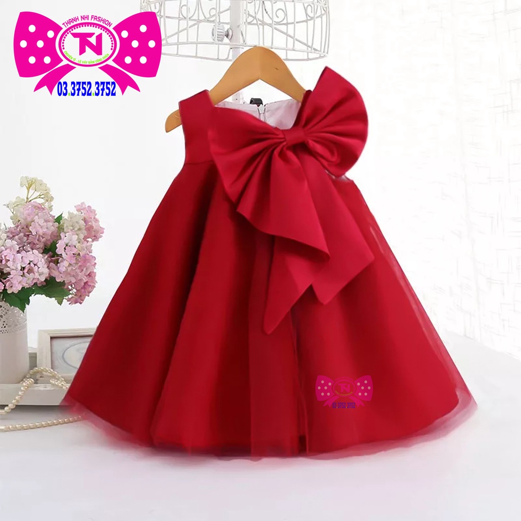 Váy Trẻ Em Taffa Lụa Nhiều màu - Váy Công Chúa hàng thiết kế cao cấp TN2330015