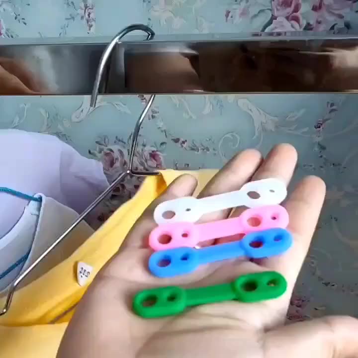 Phụ kiện gắn móc phơi quần áo bằng silicon chống gió chống rơi tiện dụng | BigBuy360 - bigbuy360.vn