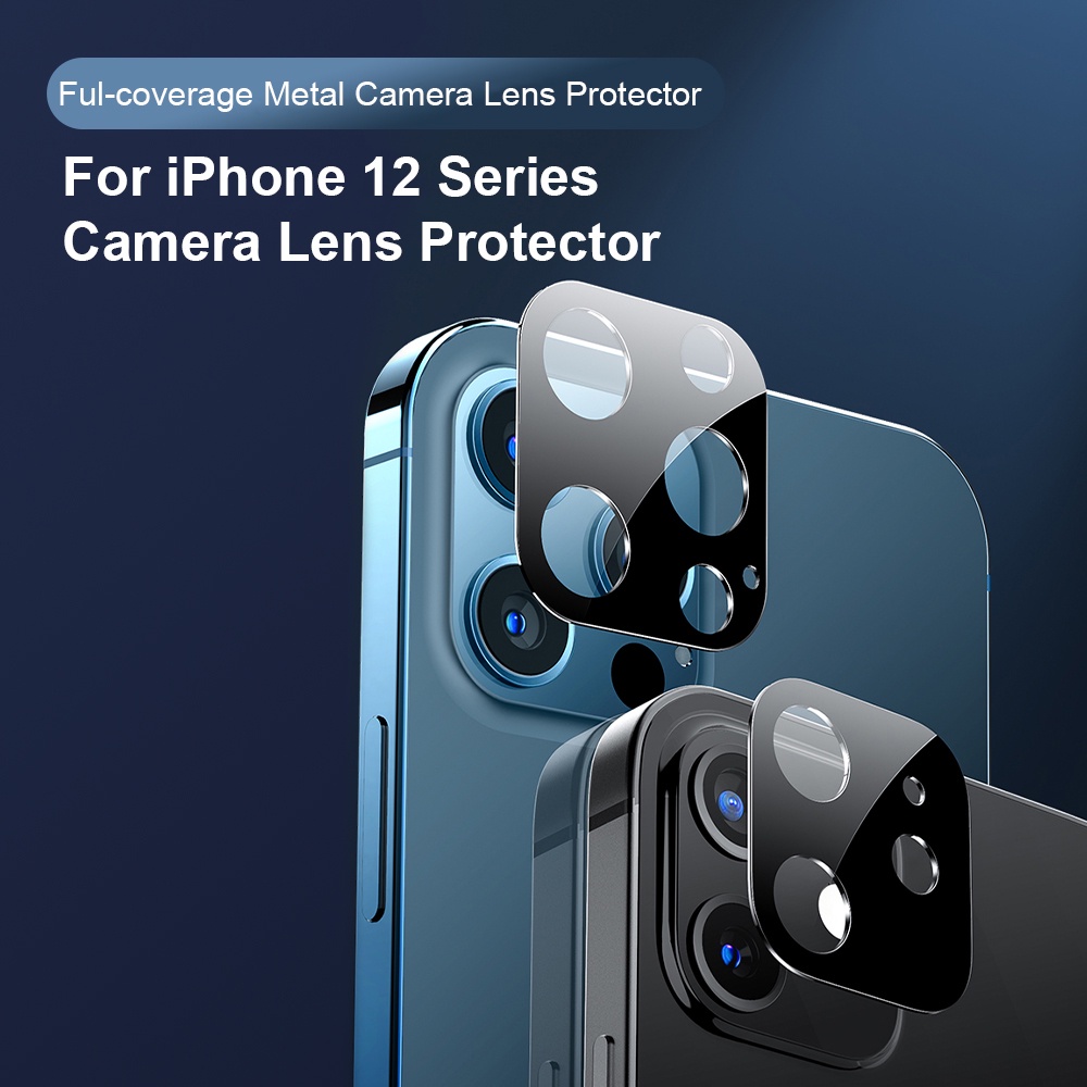 Kính Cường Lực 3D Bảo Vệ Ống Kính Máy Ảnh Cho iPhone 14 13 12 11 Pro Max 13 Mini