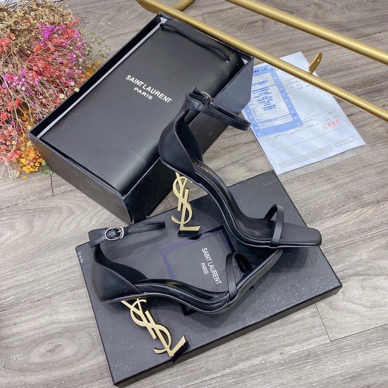 Gót ysl quai mảnh cao cấp fullbox