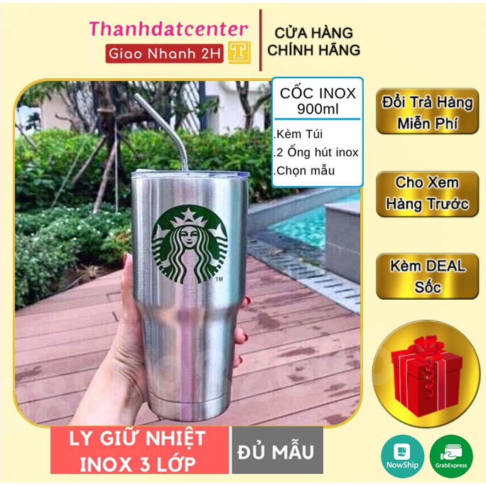 💥[MUA 1 TẶNG 1]💥CỐC GIỮ NHIỆT INOX THÁI LAN CAO CẤP + Tặng kèm Túi Đựng Cao Cấp💥SIÊU HOT💥