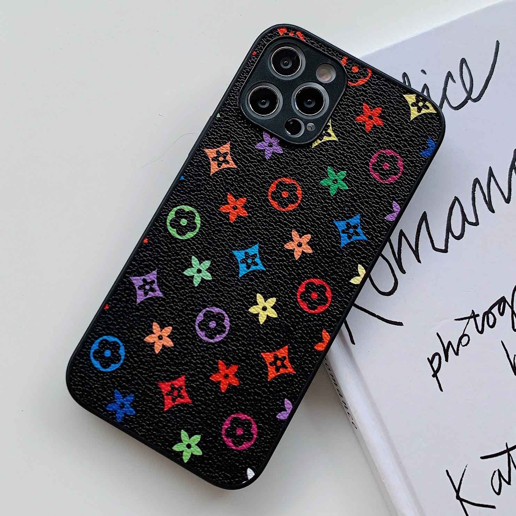 Ốp Điện Thoại Da Nhiều Màu Thời Trang Cho iPhone 13promax 12 11 xsmax xr xs 7P