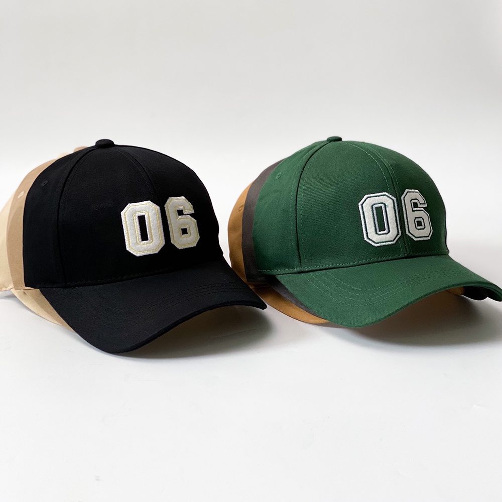 Mũ lưỡi trai thời trang nam nữ thêu chữ 06 phong cách nón kết đẹp AH1671