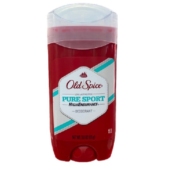 Lăn khử mùi nam Old Spice Pure Sport High Endurance 85g - 63g Hộp đỏ