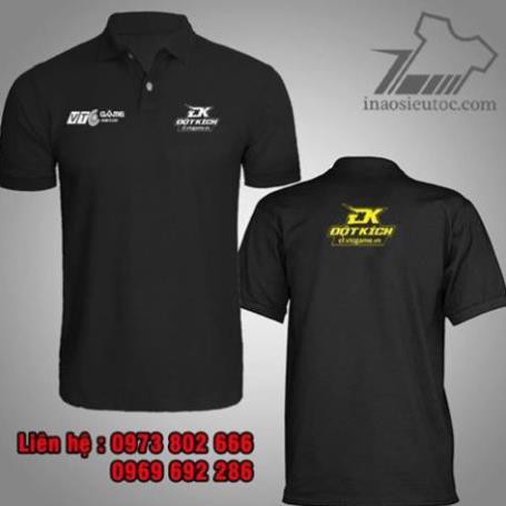 Áo phông polo Đột Kích CF đẹp giá rẻ / co size trẻ em