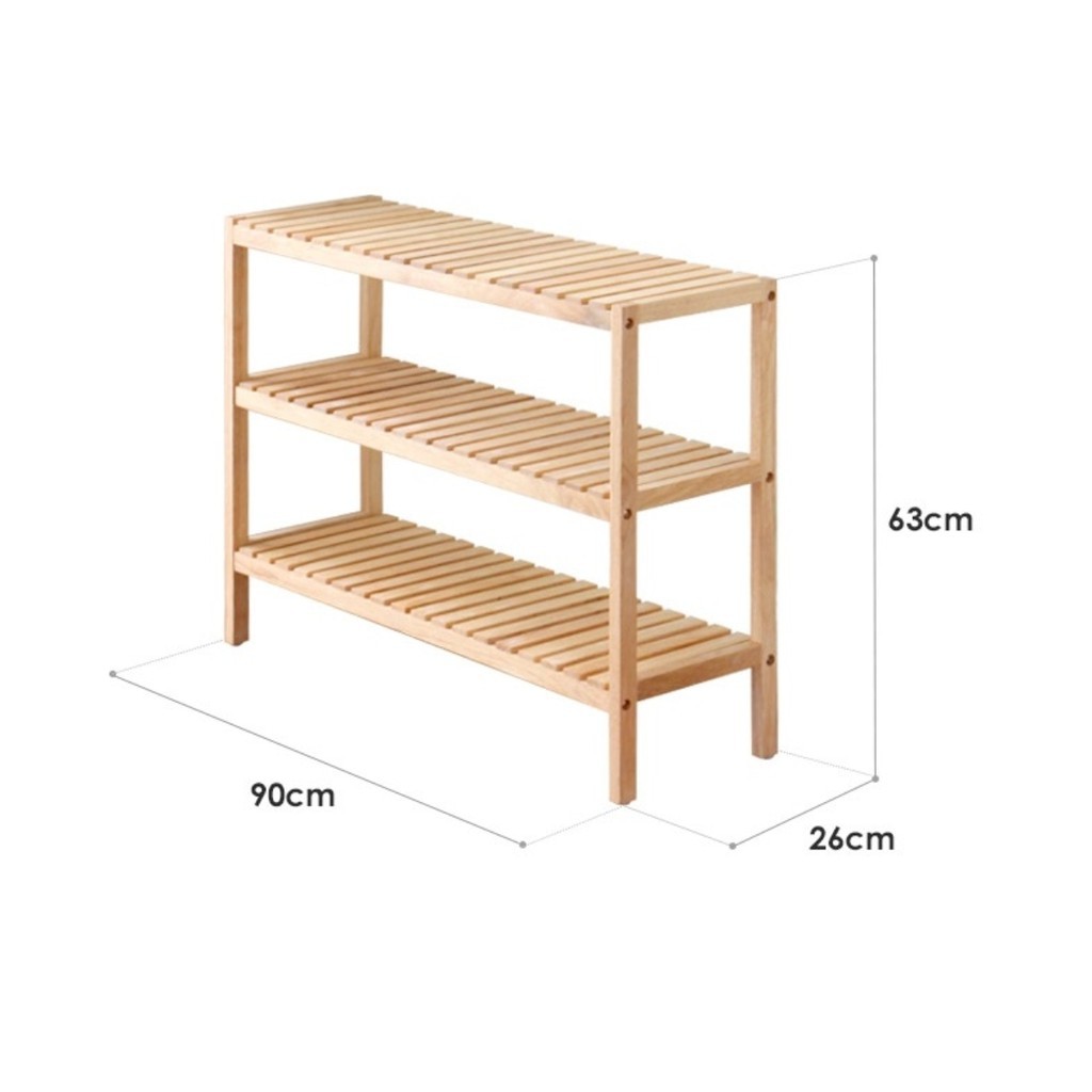KỆ ĐA NĂNG-Kệ Để Giày Dép 3 Tầng - Dài 80cm - Kệ Để Dép