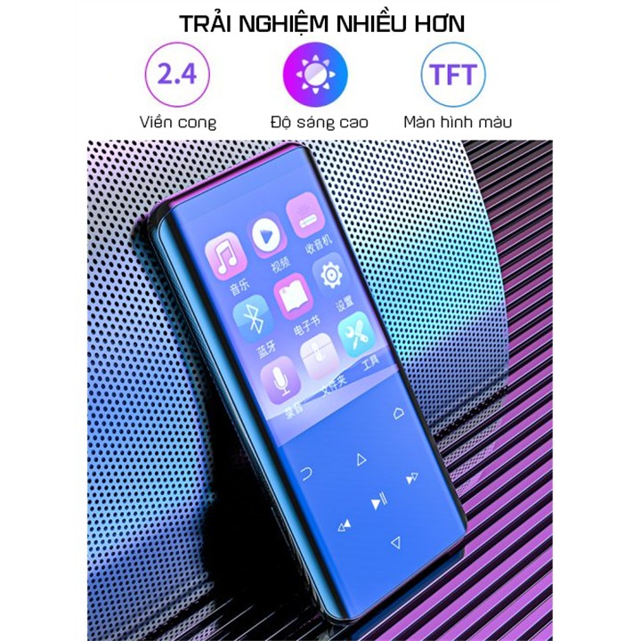 [BẢO HÀNH 1 ĐỔI 1] MÁY NGHE NHẠC KHÔNG DÂY BLUETOOTH RUIZU D25 BỘ NHỚ TRONG 16GB