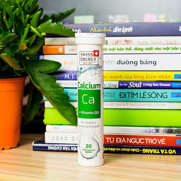 Viên sủi Canxi + Vitamin D3 hỗ trợ phát triển xương và răng Swiss Energy (Tuýp 20 viên) - 0305628 | BigBuy360 - bigbuy360.vn