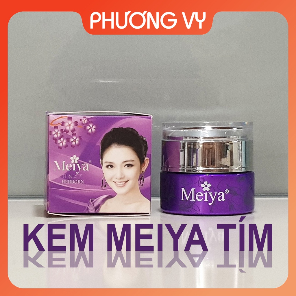 [CHÍNH HÃNG] Kem ngày Meiya tím, giúp dưỡng trắng da và mờ nám tàn nhang, kem nám Nhật Bản, mỹ phẩm Meiya.