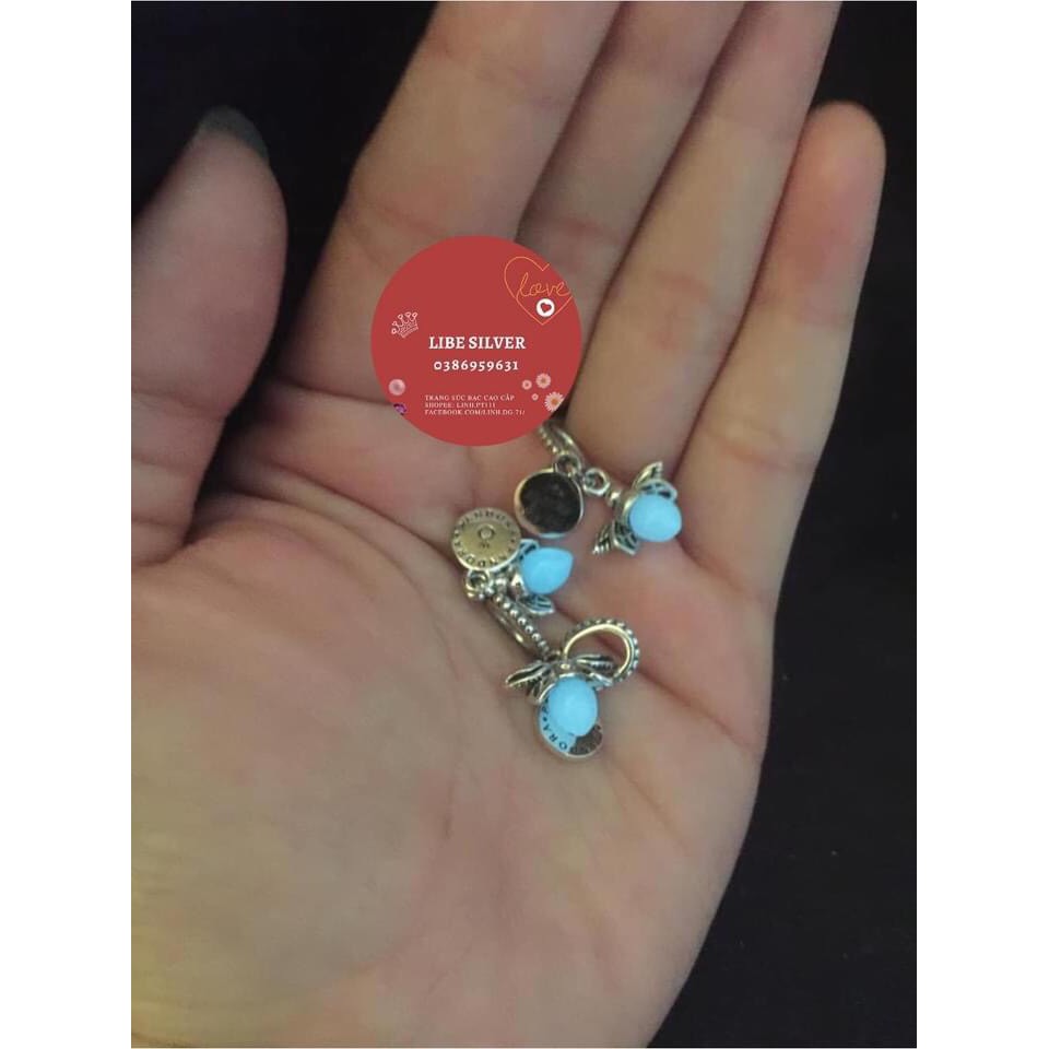 Charm treo hình đom đóm phát sáng Libe.silver bạc 925