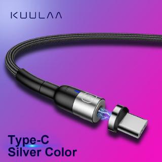 Cáp sạc từ tính KUULAA micro USB loại C cho Iphone Xiaomi Samsung Android