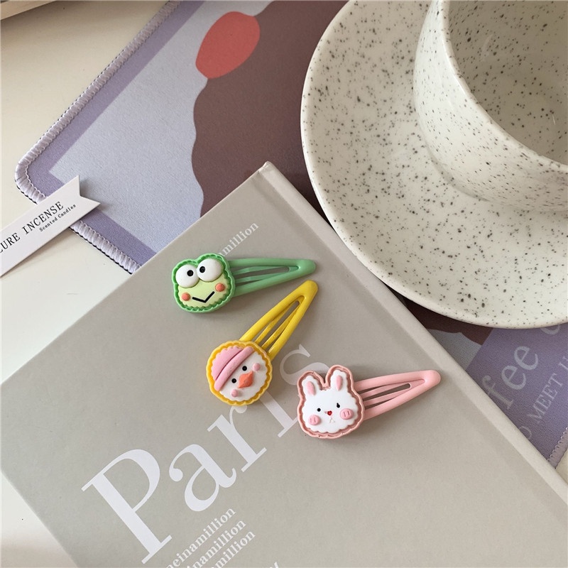 Kẹp tóc kiểu dáng hoạt hình dễ thương thời trang cho nữ