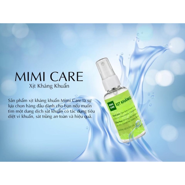 Xịt kháng khuẩn Mini Care
