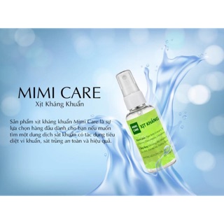 Xịt kháng khuẩn Mini Care
