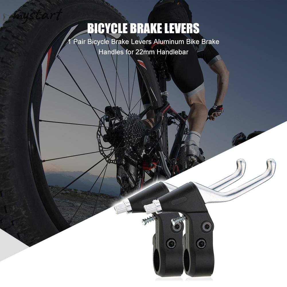 Cặp Cần Phanh Bằng Nhôm Gắn Tay Lái Xe Đạp 22mm