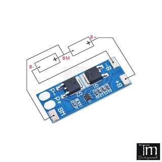 Mạch Bảo Vệ Pin 2S 7.4V 15A