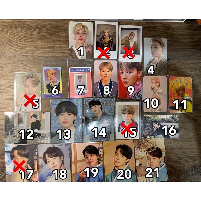 Ảnh Jimin trong album (hàng chính hãng)