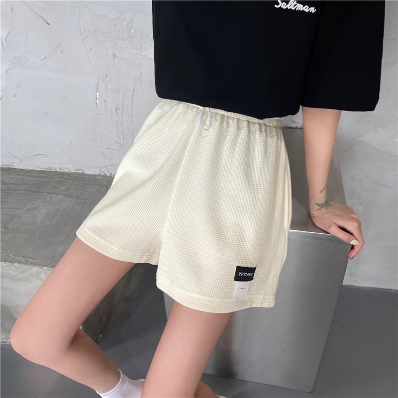 SUXI Quần short thể thao màu trơn ống rộng nhiều màu sắc thời trang mùa hè mới cho nữ