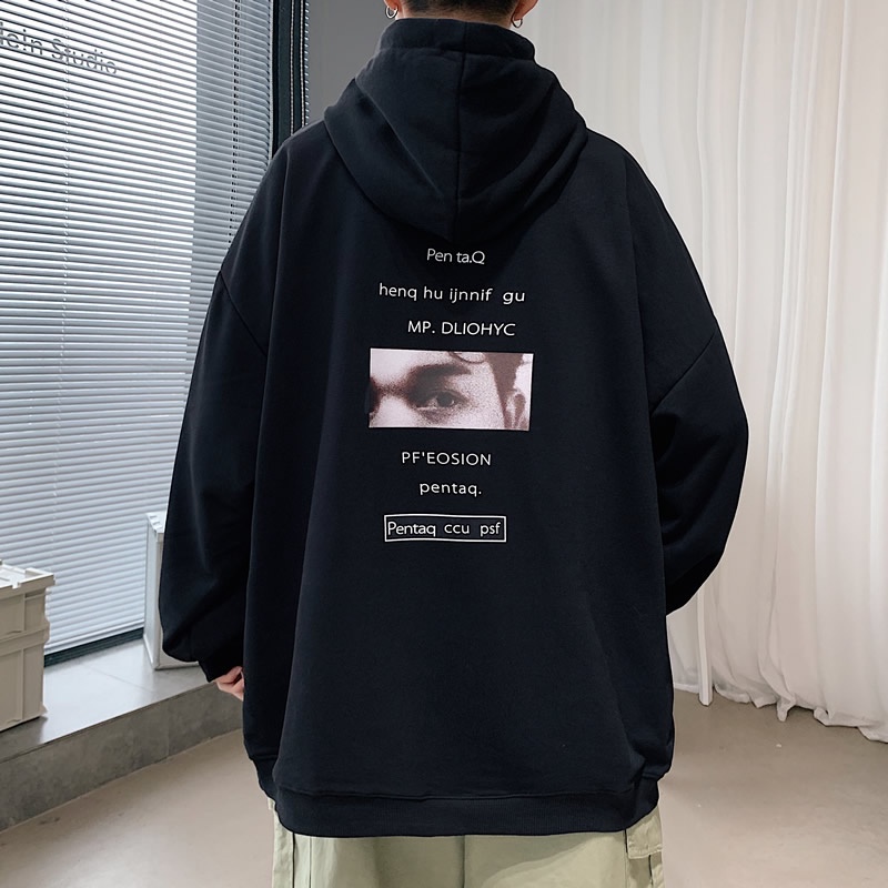 Áo Hoodie IFNICEFUTURE Dáng Rộng Thời Trang Phong Cách Hong Kong