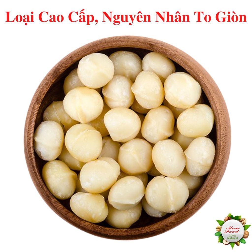 Nhân Macca Cao Cấp Size To, Mẩy, Trắng Thơm, Hạt Macca Tách Vỏ Ngon Giòn, ToFood86