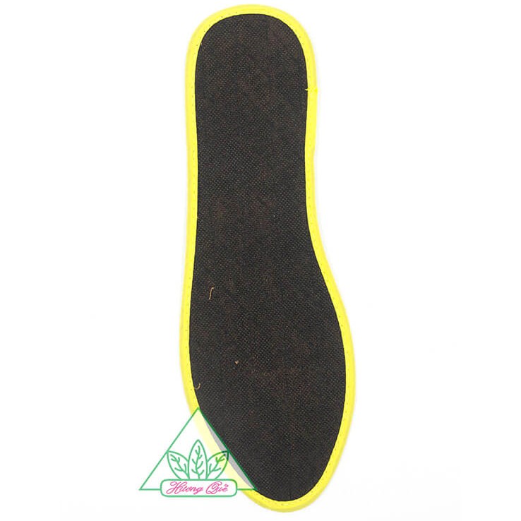 Lót giày vải cotton Hương quế CI-01 làm từ vải cotton, bột quế giúp hút ẩm, khử mùi, phòng cảm cúm và cải thiện sức khoẻ