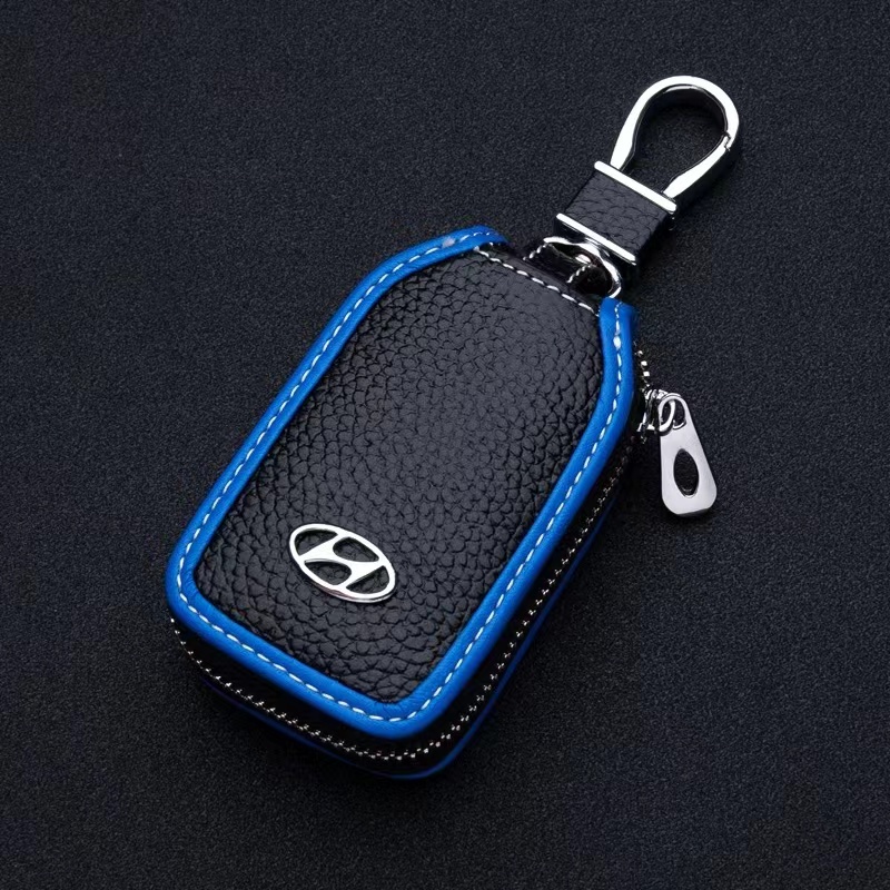Bao Da Đựng Chìa Khóa Thông Minh Cho Xe Hơi Hyundai Ioniq Elantra Tucson Reina Santa fe Kona Accent IX35 i10 i20 i30 HB20 IX25 IX45