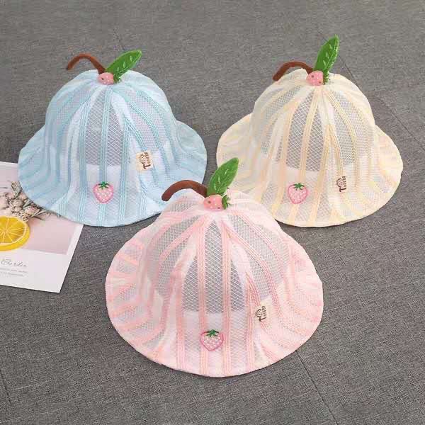 (M09) Nón bucket hoạ tiết mầm cây cho bé - Chất liệu cotton - Thích hợp với tất cả các mùa trong năm