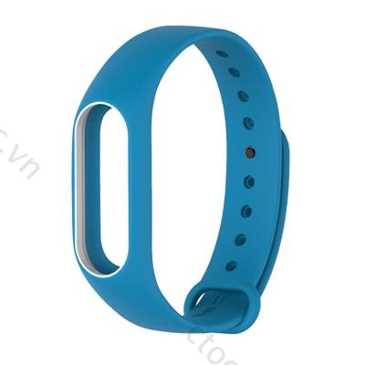 Dây Đeo Thay Thế Chất Liệu Silicon Màu Trơn Cho Xiaomi Mi Band 2