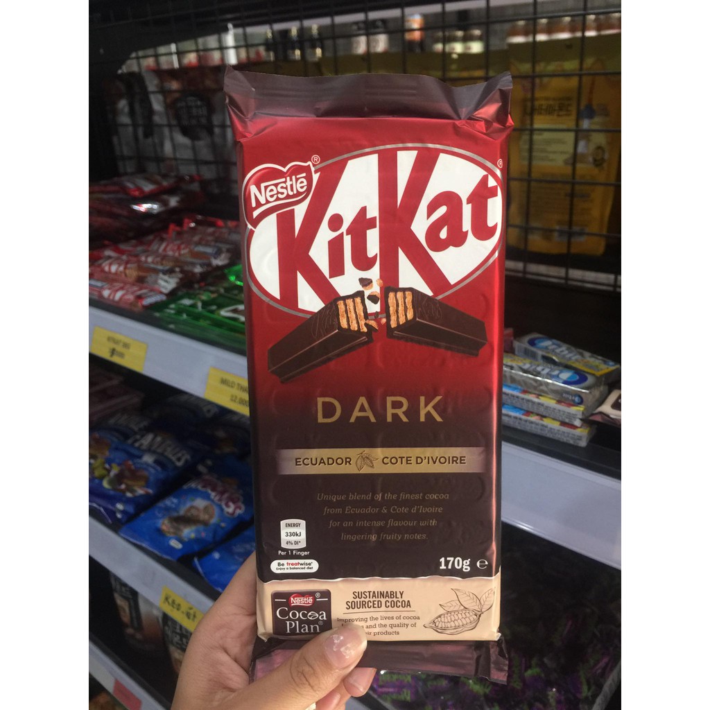 thanh kẹo sôcôla kitkat 170g