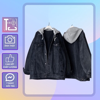 Áo khoác jean có nón Tanazi Closet