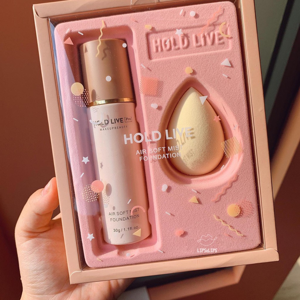 Set Kem Nền Kèm Mút Trang Điểm HOT TIKTOK