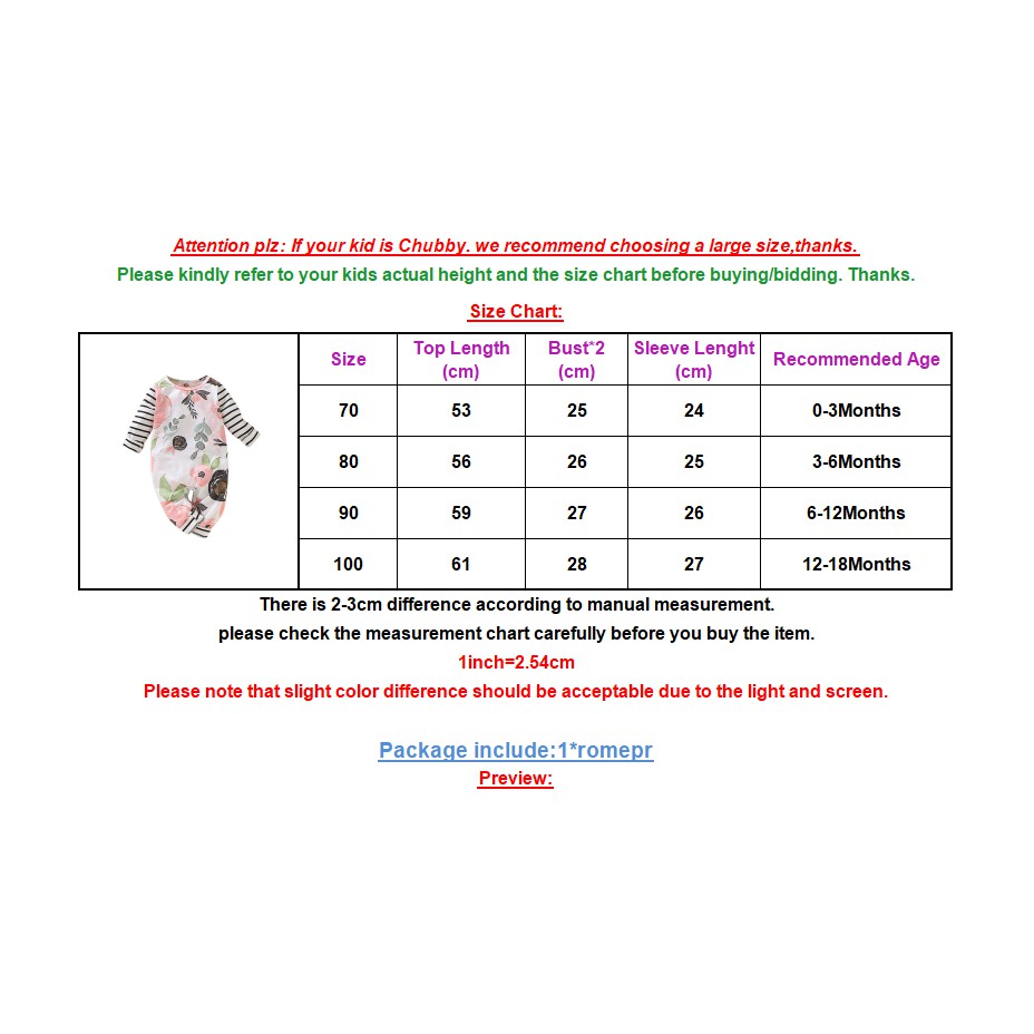 Romper Mikrdoo thiết kế dài tay in họa tiết hoạt hình dễ thương cho bé 0-18 tháng tuổi