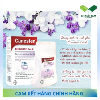 ! Nước Rửa Phụ Khoa Bayer Canesten 100ml