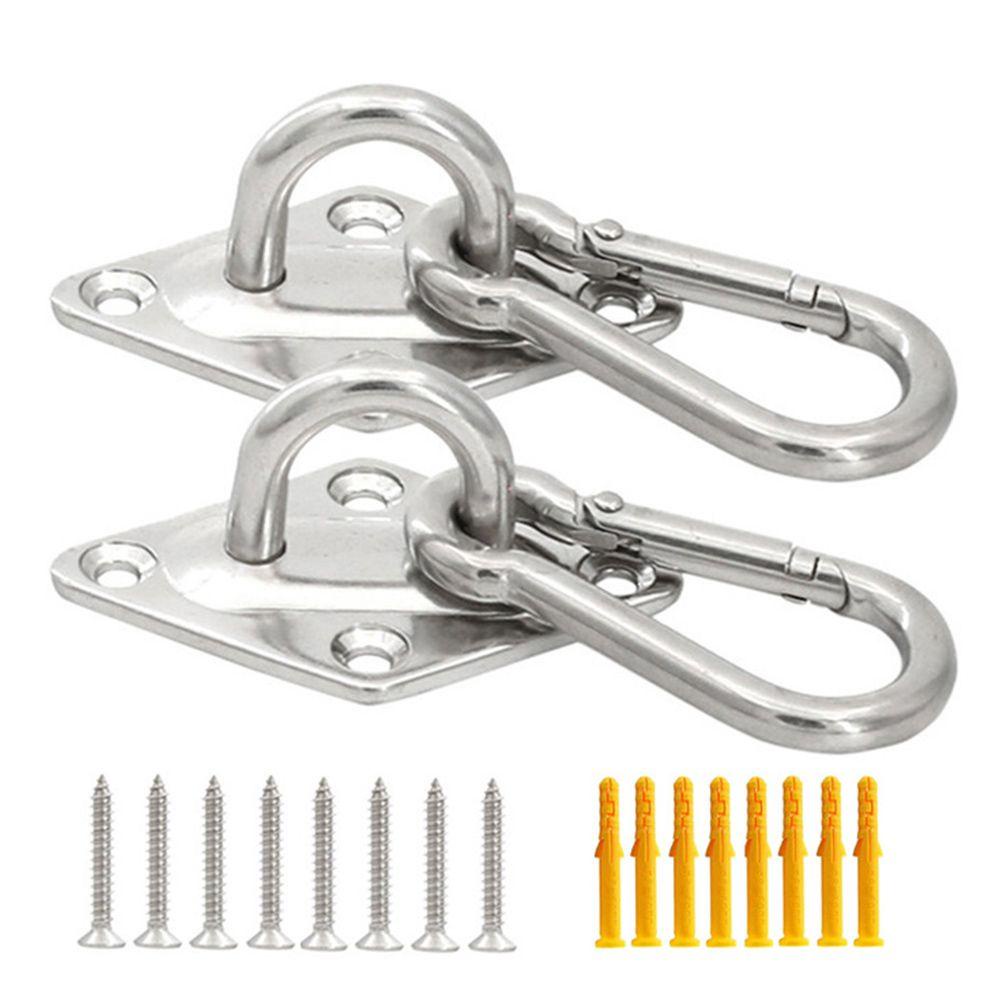 MUVAKO Bộ 2 Móc Treo Võng Tập Gym / Thể Hình Ngoài Trời