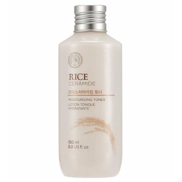 Nước Cân Bằng Làm Sáng da Rice & Ceramide Moisturizing Toner 150ml The Face Shop