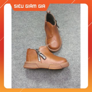 [Sale lẻ size]Giày bốt bé trai/ bé gái cao cấp từ 1-3 tuổi B02